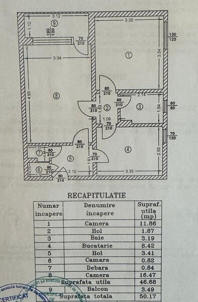 Lujerului, Mall Plaza vanzare 2 camere decomandat bloc reabilitat, 7 din 10